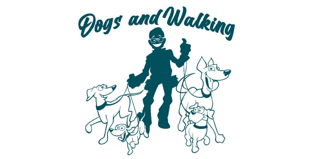 Dogs and Walking header logo